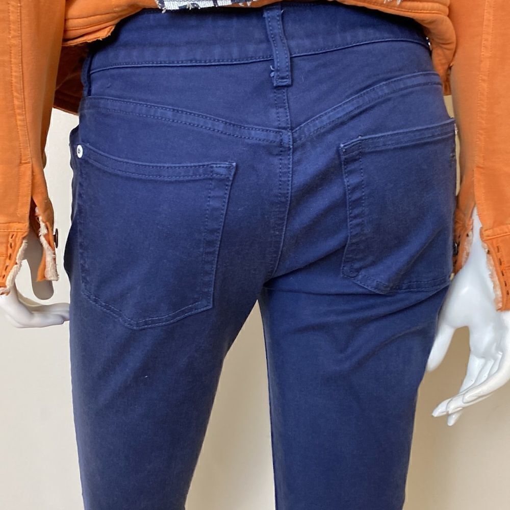 DL 1961 Jeans Size 29 Florence Mirabel Cropped with White Accents - Picture 7 of 13